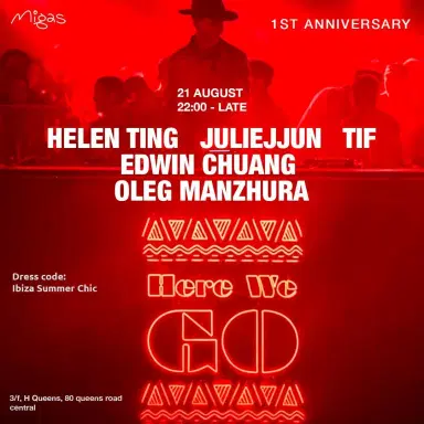 HWG 1st Anniversary: El Sueño de IbizaFri, Aug 21, 10:00 PMHong KongFromHKD 200.00